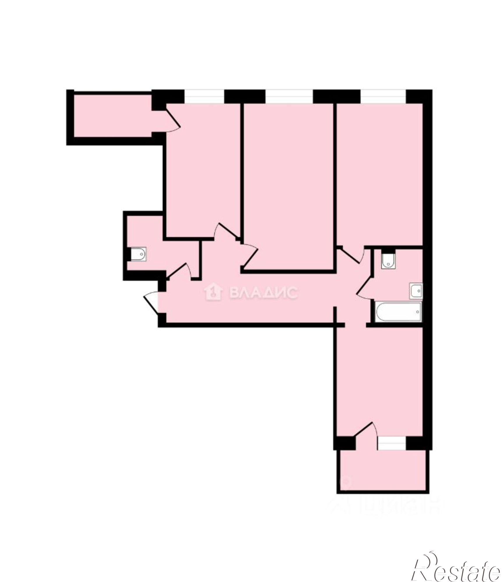 Купить квартиру за 17 700 000 рублей на улица Горького, 27