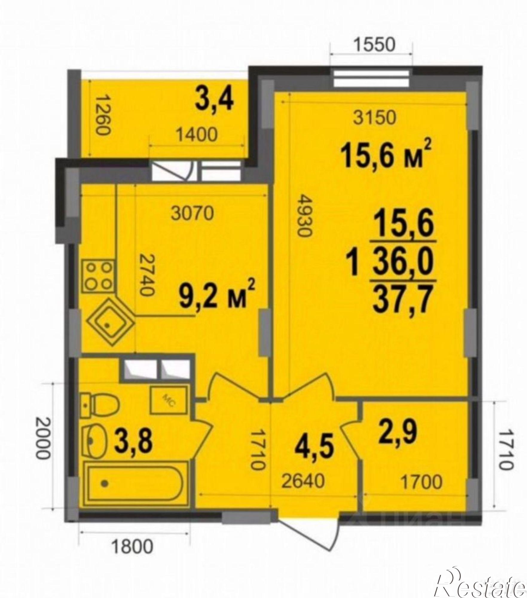 Купить квартиру за 3 750 000 рублей на ул Смоленская, 6