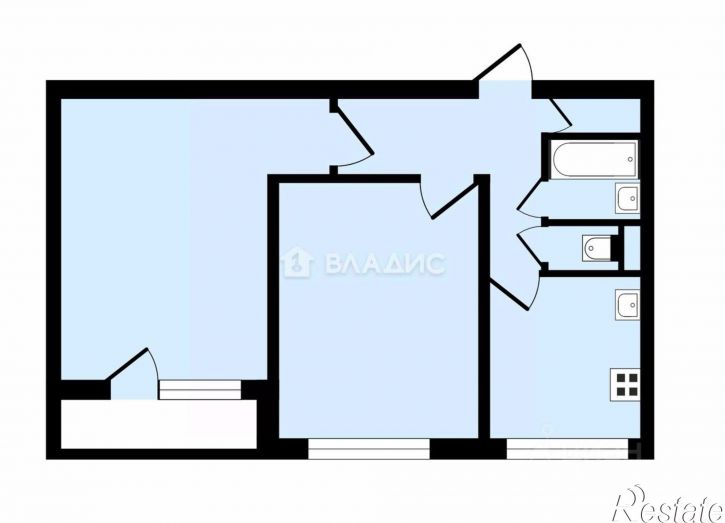 2-комн квартира улица Сурикова, 26,  д. 26