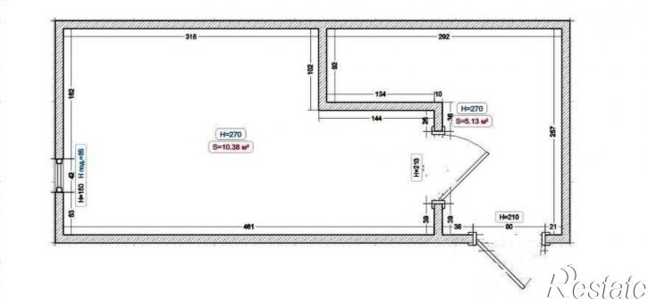 Помещение свободного назначения улица Фейгина, 22,  д. 22