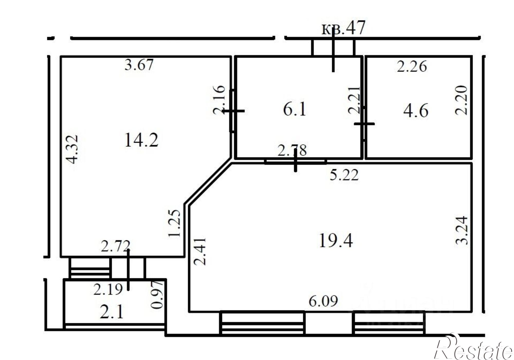 Купить квартиру за 3 500 000 рублей на Всесвятская улица, 15
