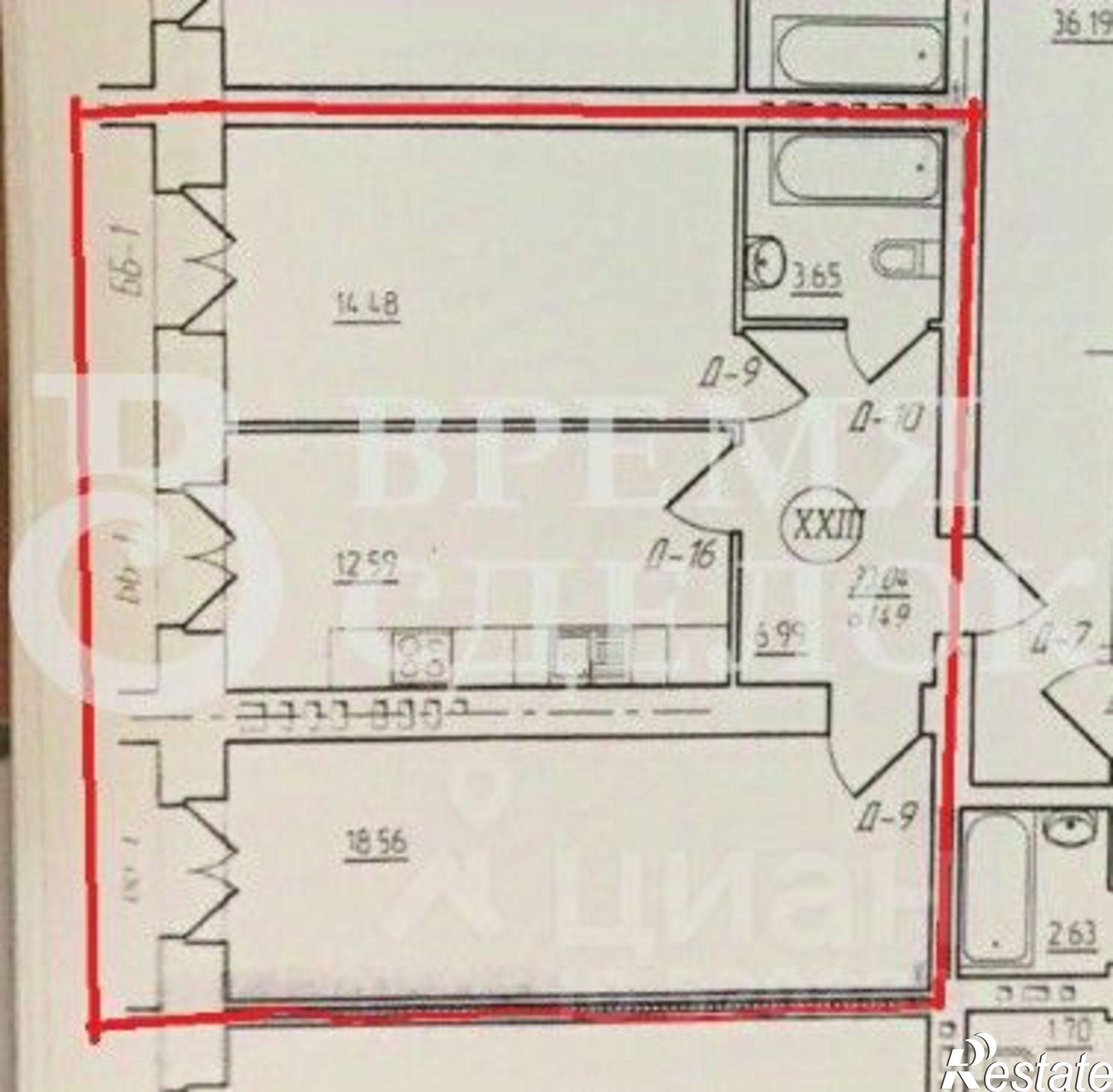 Купить квартиру за 9 390 000 рублей на Центральная улица, 19Ж