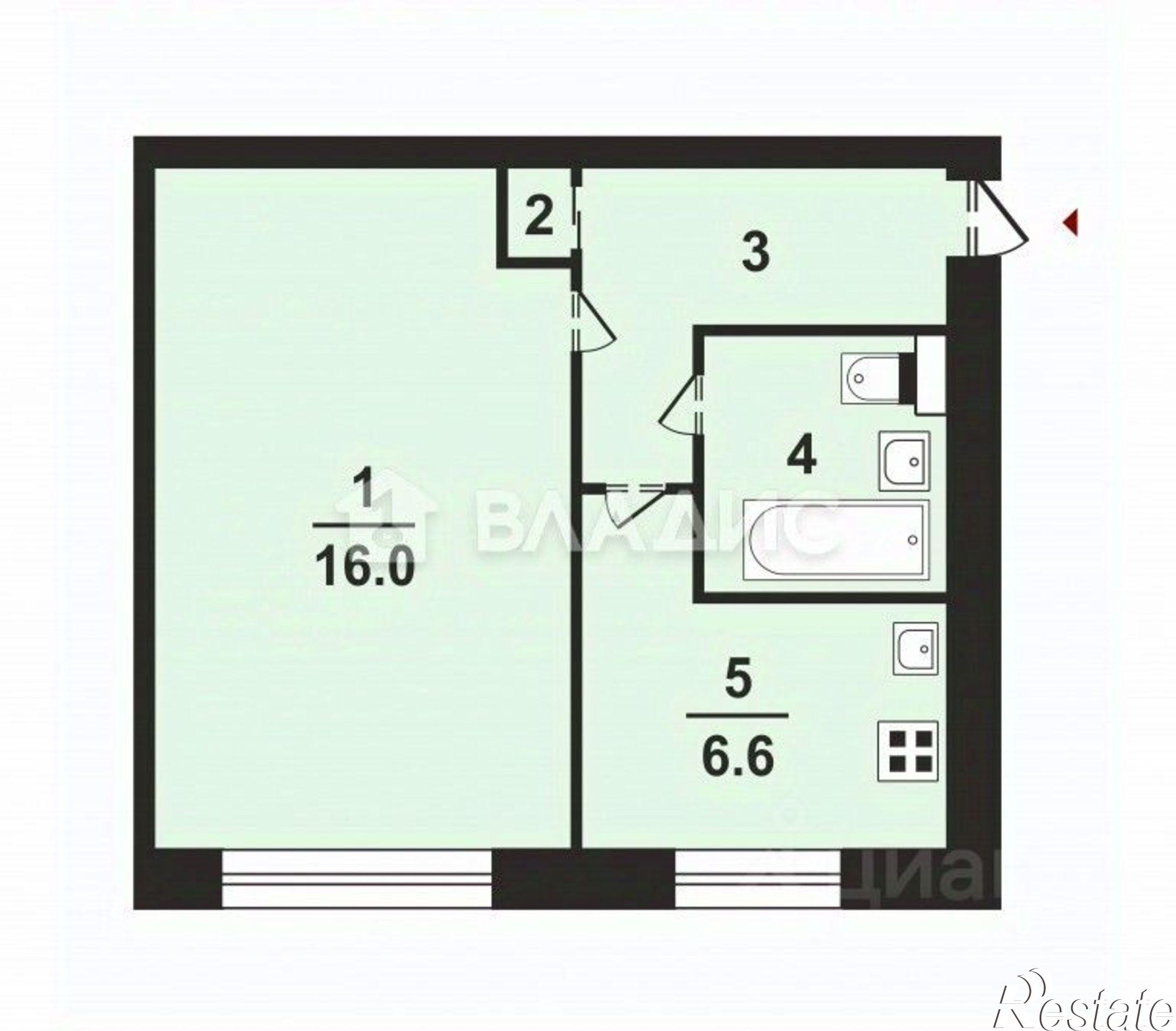Купить квартиру за 3 200 000 рублей на улица Михалькова, 9