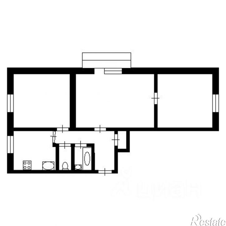 3-комн квартира улица Лакина, 177,  д. 177