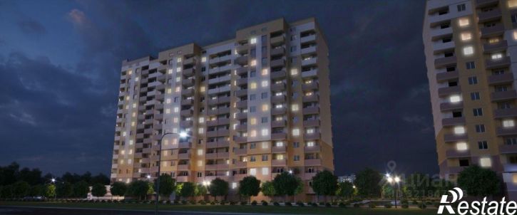 2-комн квартира в новом доме улица Родионовка