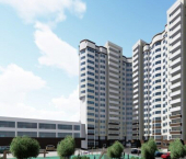 1-комн, 51кв м, этаж 1/17 улица Мира, 5Б