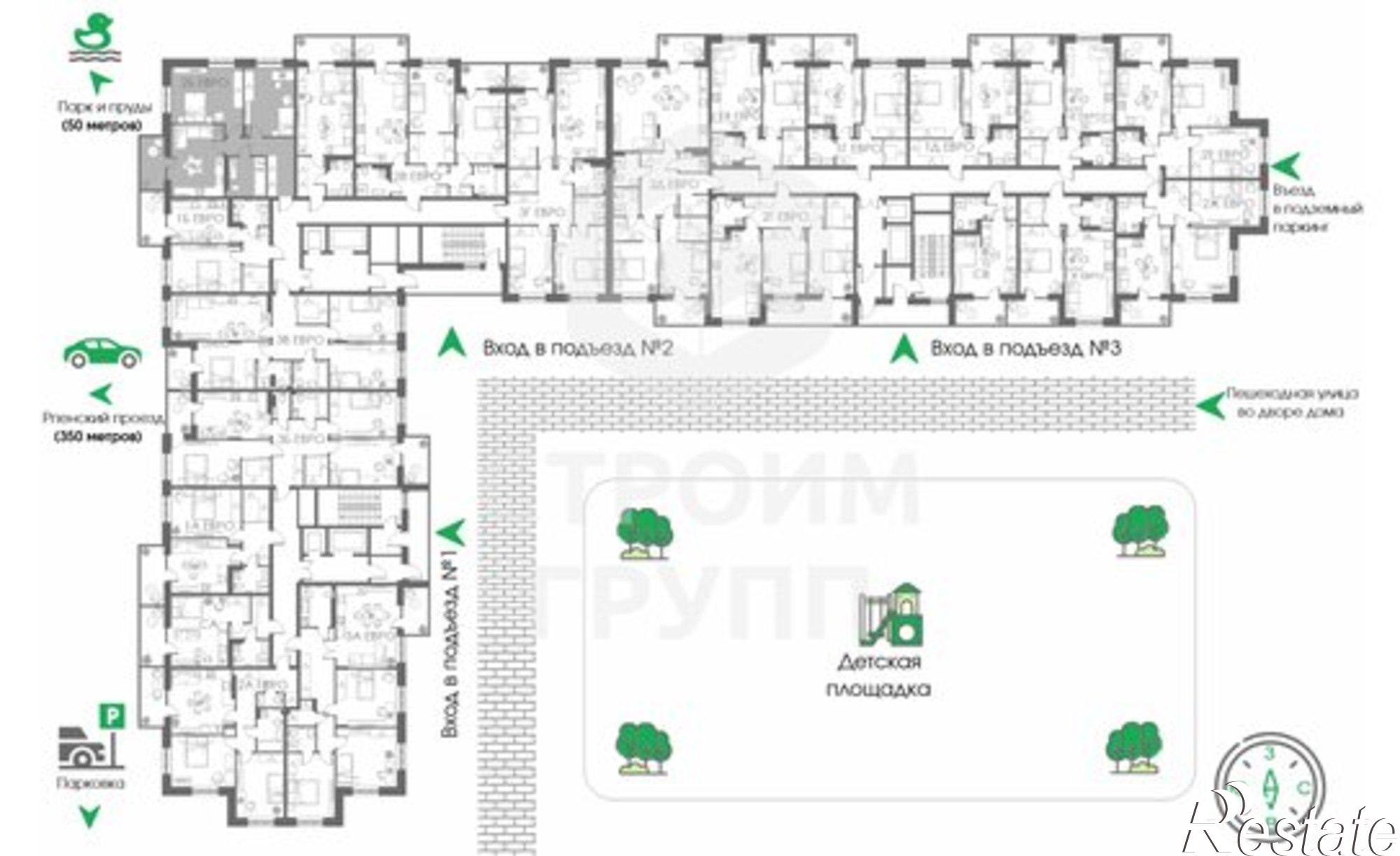Купить квартиру за 8 556 780 рублей на улица Жуковского, 18