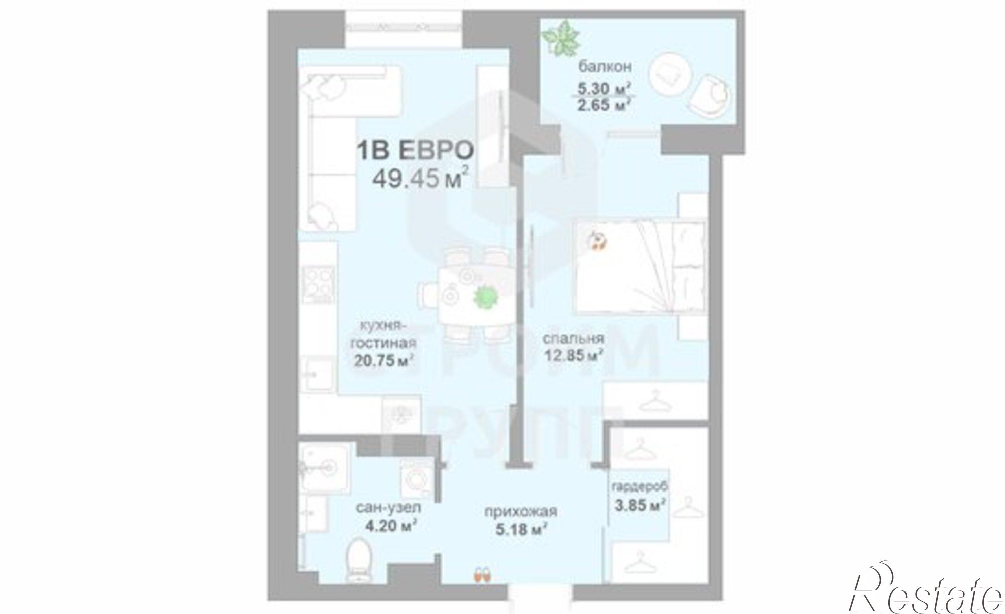 Купить квартиру за 6 117 860 рублей на ул Жуковского, 18