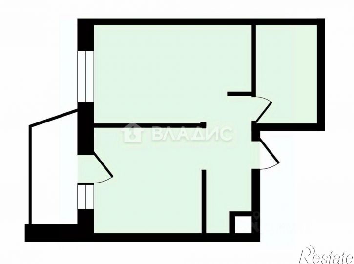 1-комн квартира ул Верхняя Дуброва, 44,  д. 44