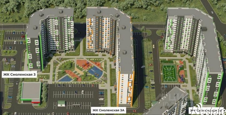 1-комн квартира Верезинская улица, 3Б,  д. 3Б