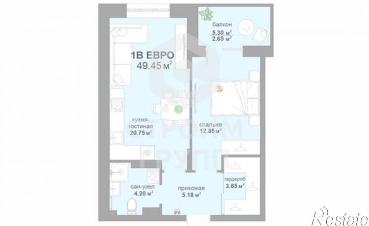 1-комн квартира в новом доме ул Жуковского, 18,  д. 18