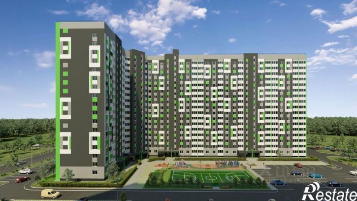 2-комн квартира в новом доме Смоленская улица