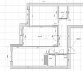 3-комн, 73кв м, этаж 12/17 улица Верхняя Дуброва, 42