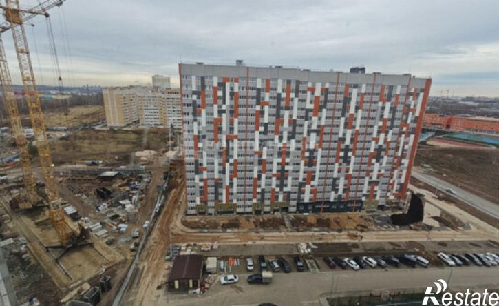 1-комн квартира в новом доме Смоленская улица, 3А