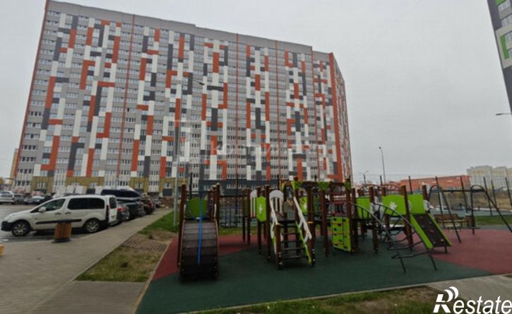 1-комн квартира в новом доме Смоленская улица, 3А