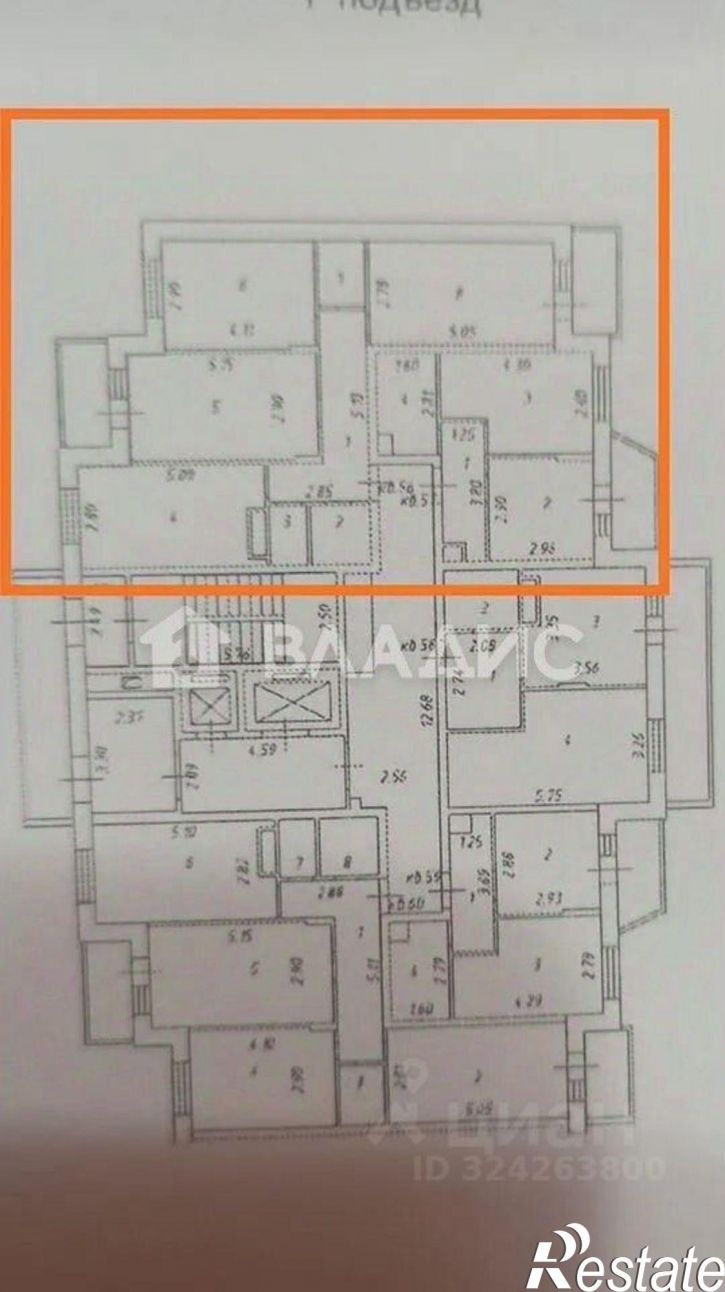 3-комн квартира улица Верхняя Дуброва, 42,  д. 42