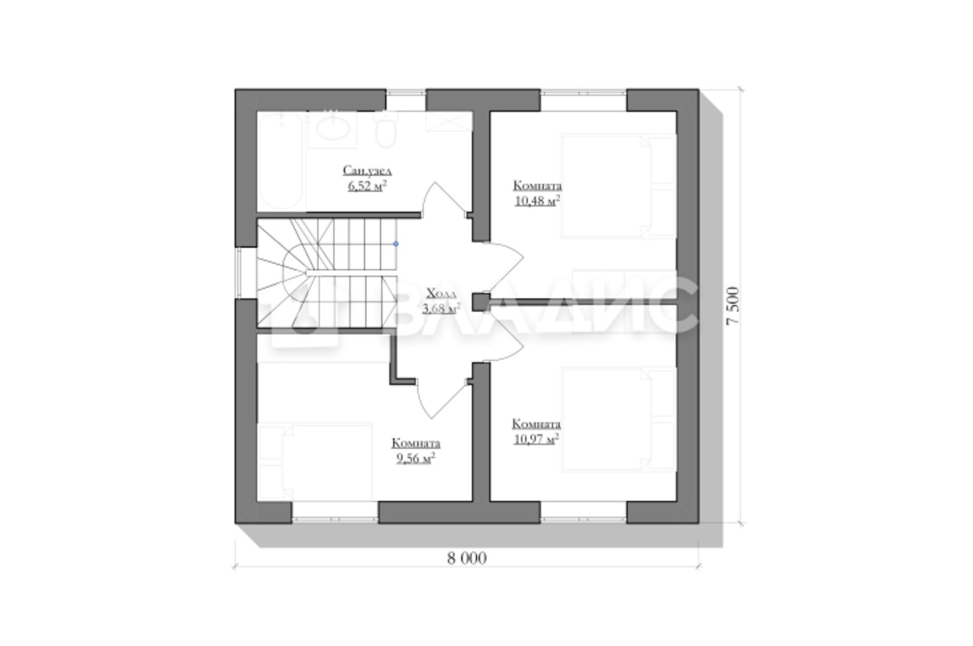 Купить дачу, дом, коттедж за 7 828 000 рублей на Луневская улица