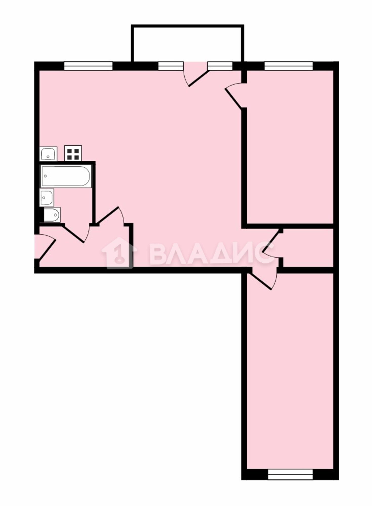 Купить квартиру за 5 699 000 рублей на проезд Лакина