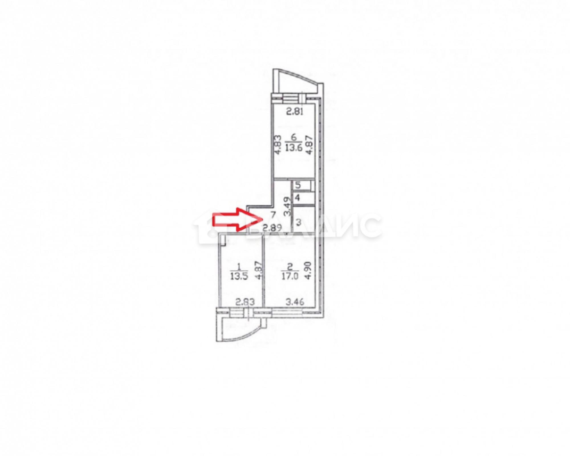 Сдать квартиру за 36 000 рублей на улица Комиссарова