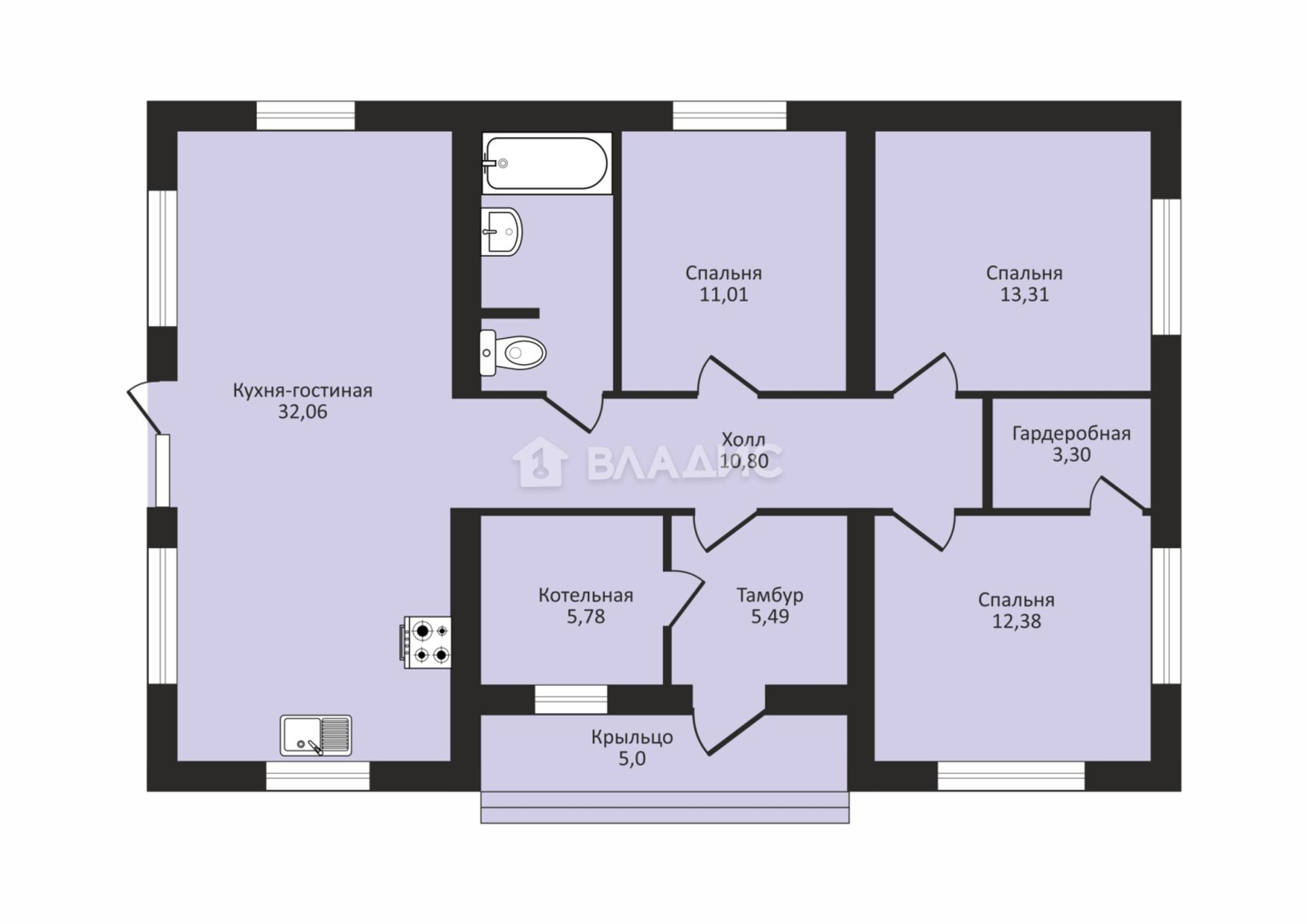 Купить дачу, дом, коттедж за 6 500 000 рублей на Октябрьский район