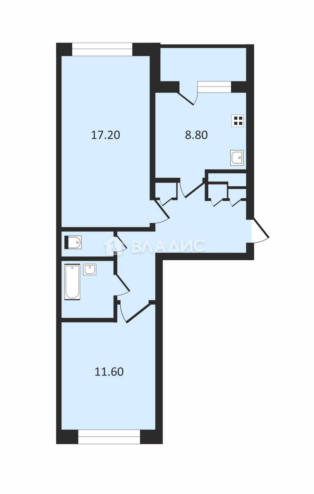 Купить квартиру за 4 020 000 рублей на улица Энергетиков