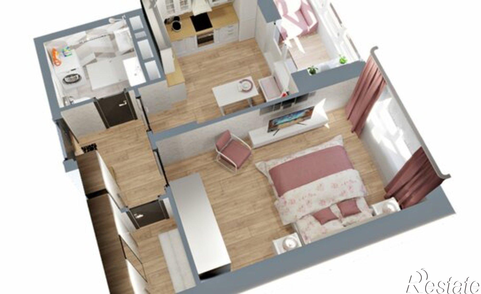 Купить квартиру за 4 002 920 рублей на Новгородская улица, 5