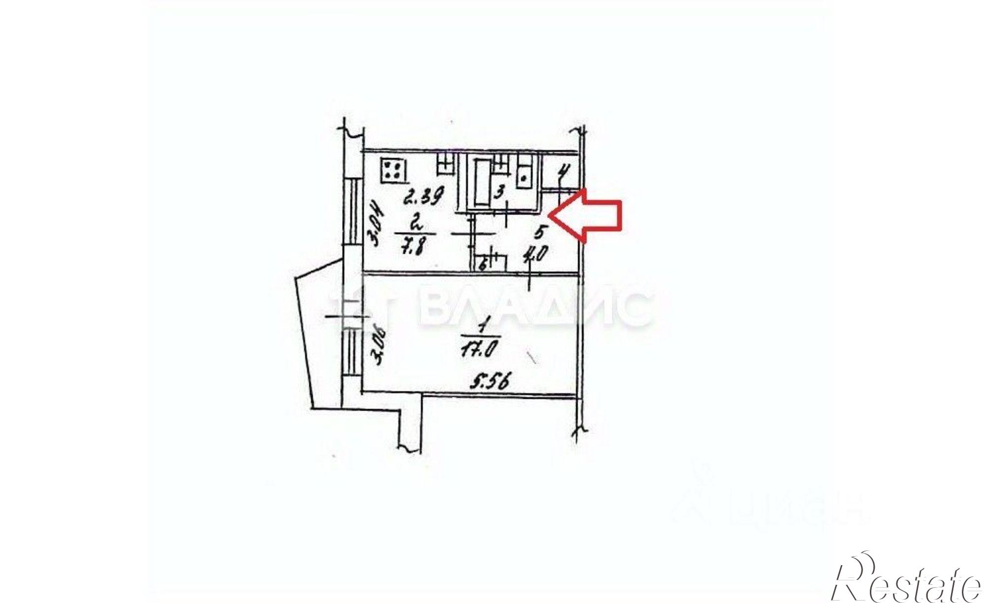 Купить квартиру за 3 650 000 рублей на ул Безыменского, 3