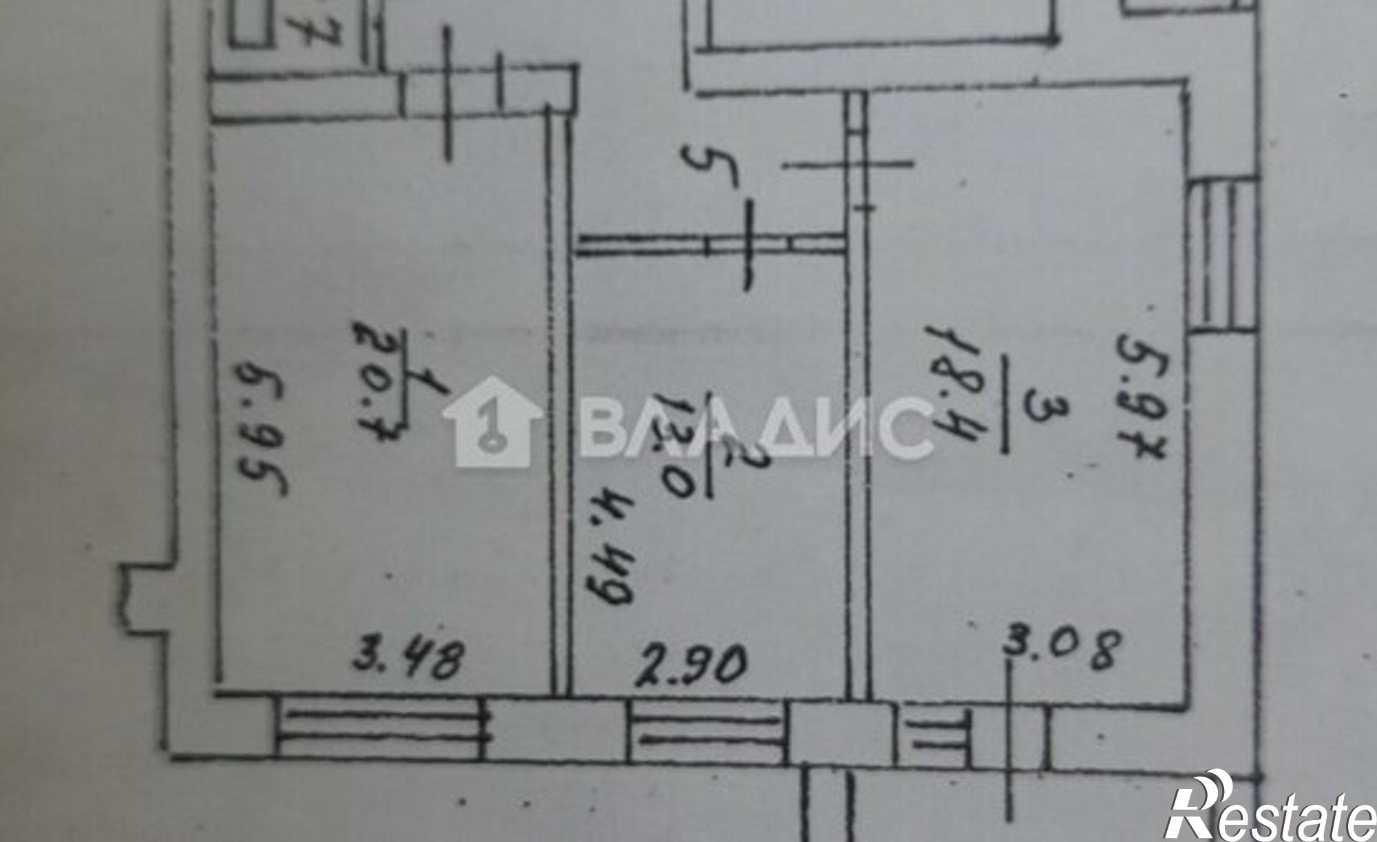 Купить квартиру за 5 600 000 рублей на Школьный проезд, 1А
