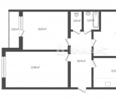 3-комн, 95кв м, этаж 10/14 улица Родионовка, 8