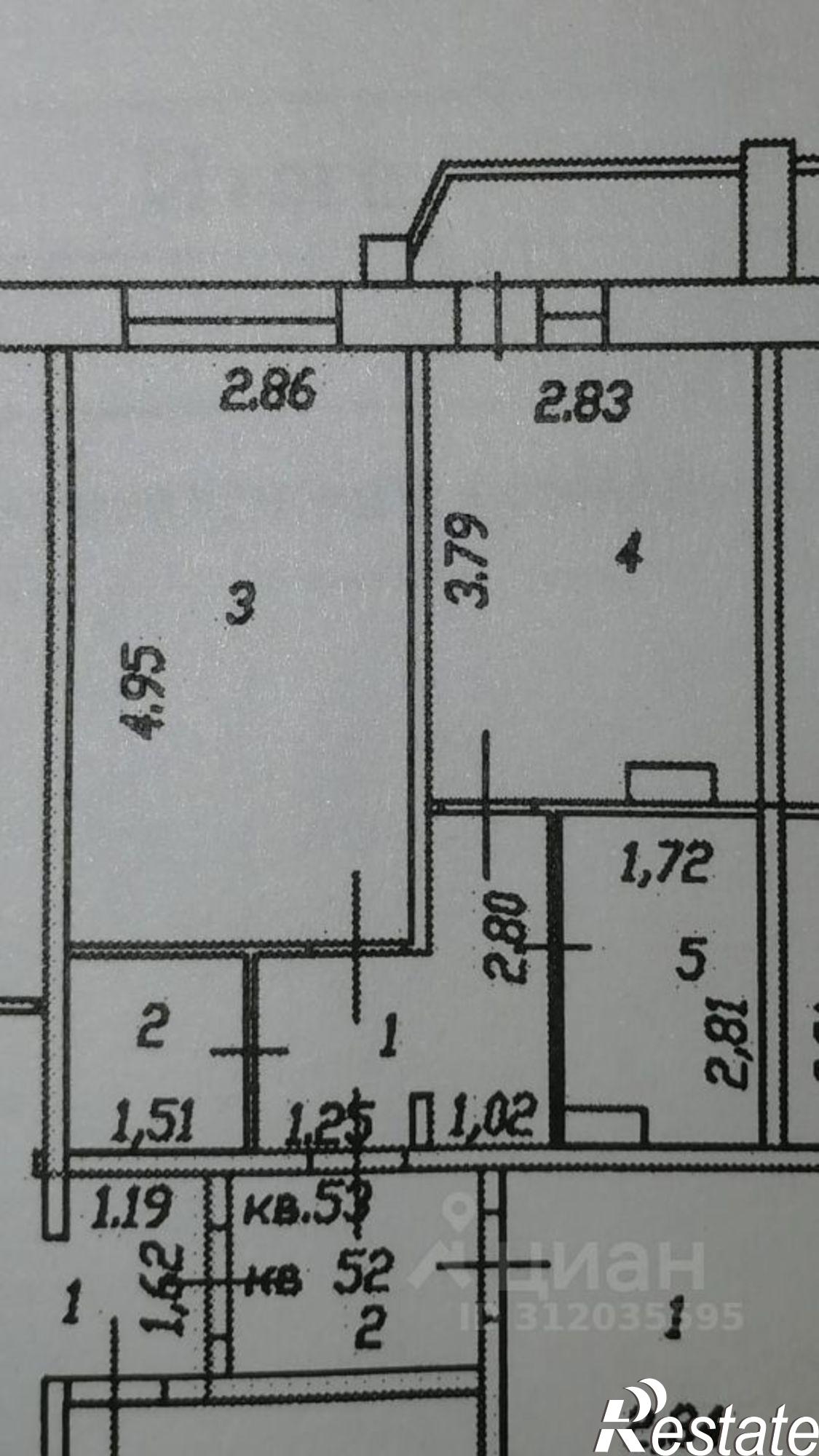 Купить квартиру за 6 250 000 рублей на ул Красноармейская, 37