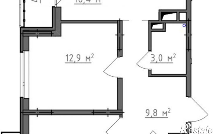 2-комн квартира в новом доме ул Новгородская, 19А,  д. 19А
