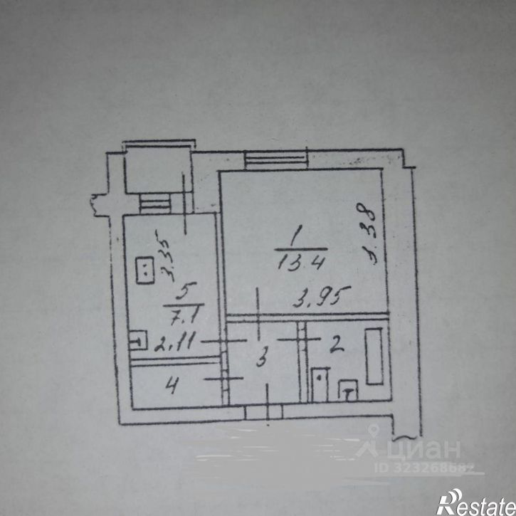 1-комн квартира ул Тракторная, 3Б,  д. 3Б