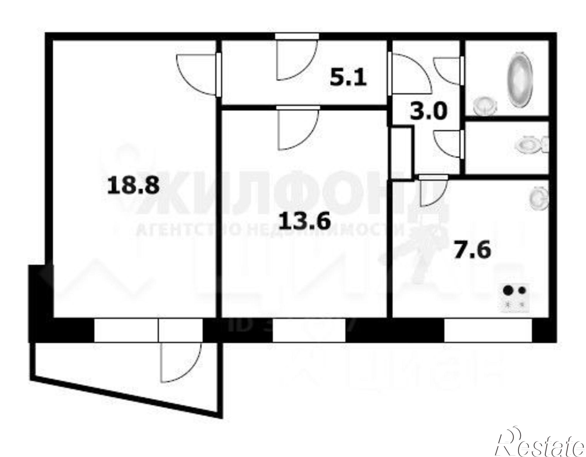 Купить квартиру за 4 500 000 рублей на ул Октябрьская, 27