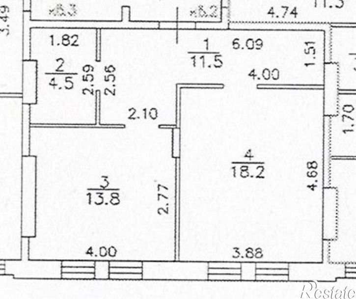 1-комн квартира улица Подбельского, 23,  д. 23
