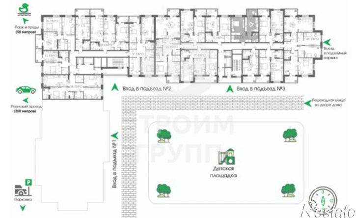 1-комн квартира в новом доме ул Жуковского, 18,  д. 18