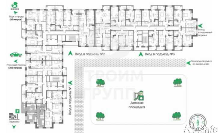 2-комн квартира в новом доме улица Жуковского, 18,  д. 18