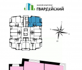 3-комн, 81 кв м, этаж 9/17 город Владимир