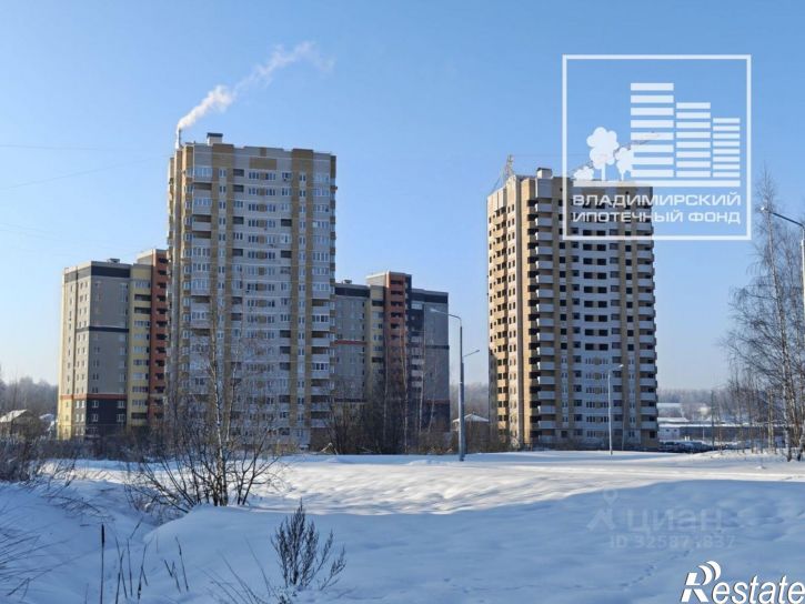 1-комн квартира в новом доме город Владимир