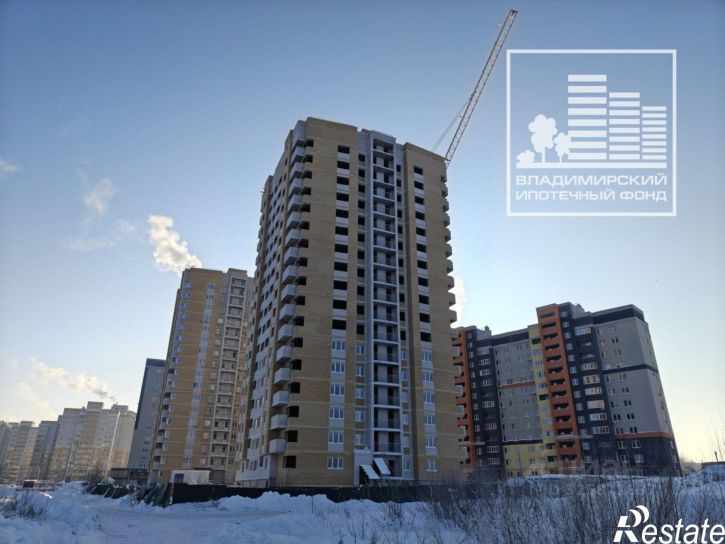 1-комн квартира в новом доме город Владимир