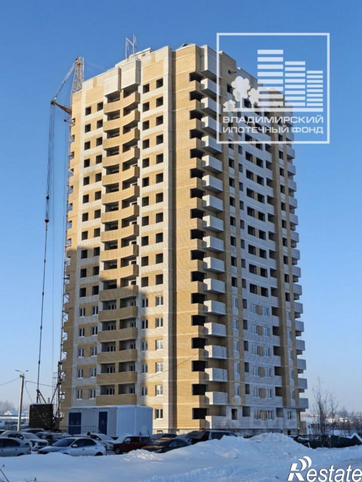 1-комн квартира в новом доме город Владимир