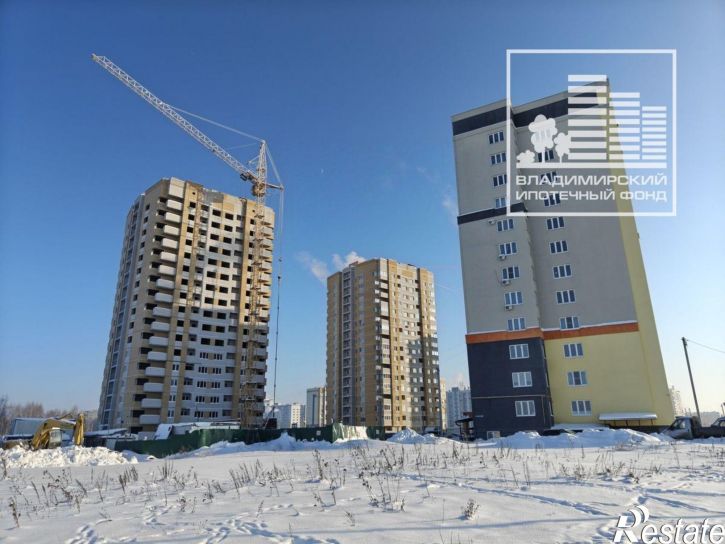 3-комн квартира в новом доме город Владимир