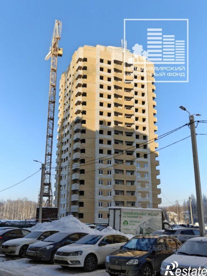 3-комн квартира в новом доме город Владимир