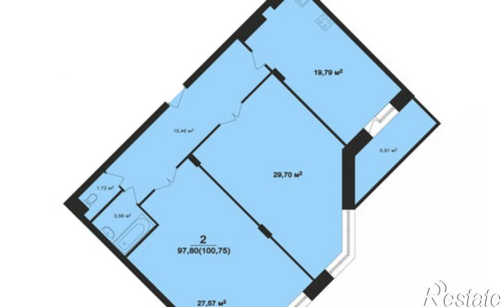 3-комн квартира Славная улица, 6,  д. 6