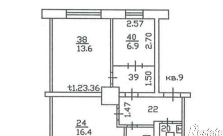 3-комн квартира ул Никитская, 25,  д. 25