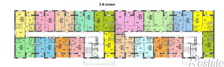 2-комн квартира в новом доме Новгородская улица, 5,  д. 5