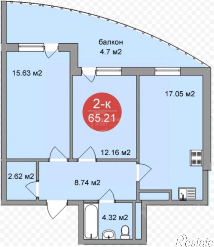 2-комн квартира ул Фейгина, 19,  д. 19