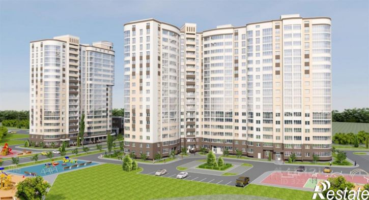2-комн квартира в новом доме улица Мира, 5