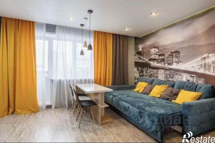 1-комн квартира ул Полины Осипенко, 21,  д. 21