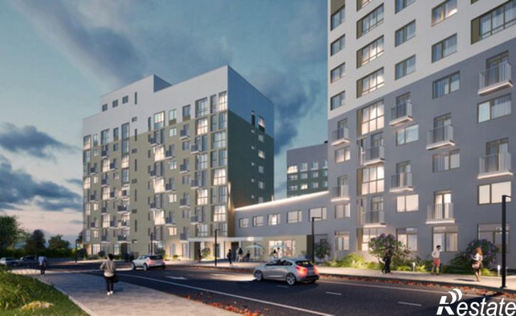 1-комн квартира в новом доме ул Новгородская, 19А,  д. 19А
