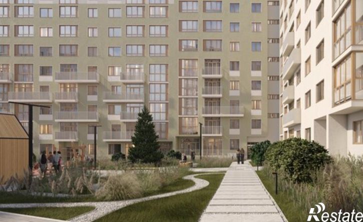 1-комн квартира в новом доме ул Новгородская, 19А,  д. 19А